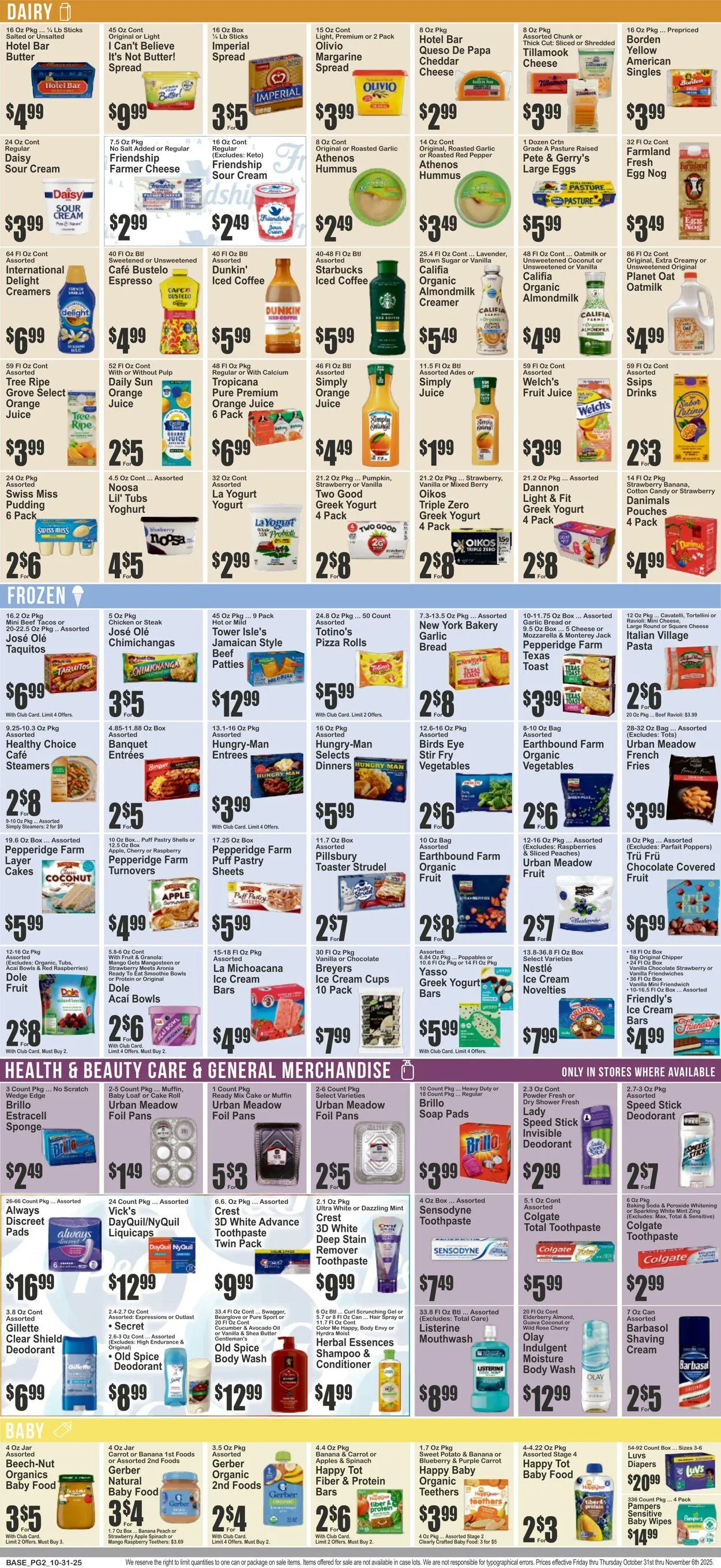Weekly ad Key Food Current weekly ad from October 31 to November 6 2025 - Page 3