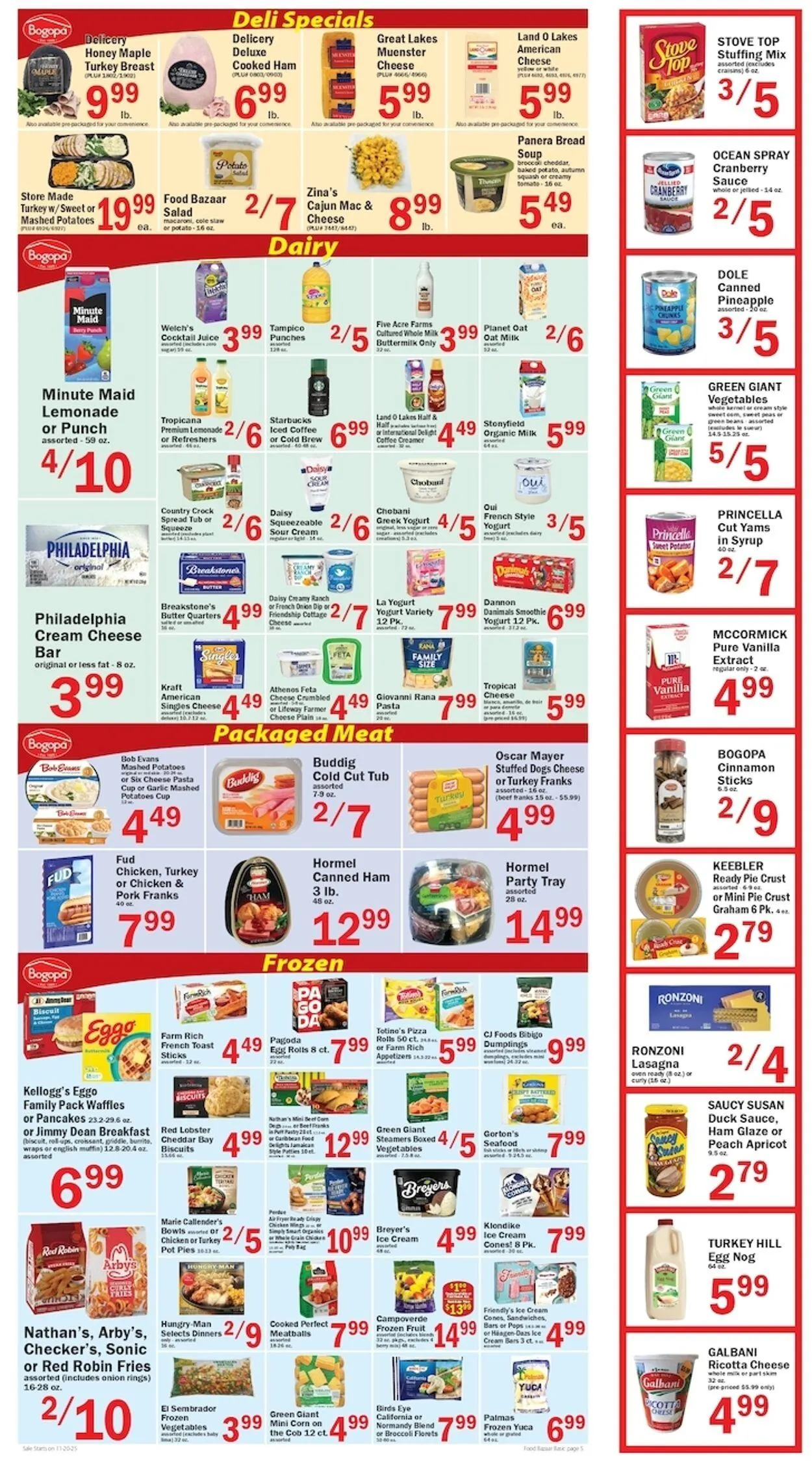 Weekly ad Food Bazaar Current weekly ad from November 20 to November 27 2025 - Page 5
