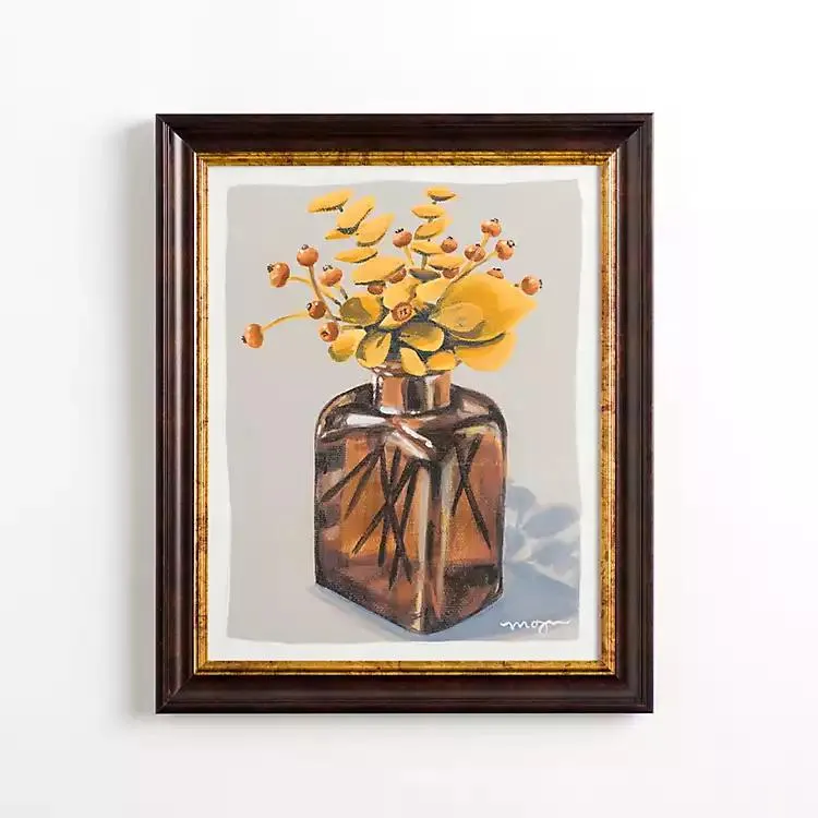 Harvest Berries Framed Art Print