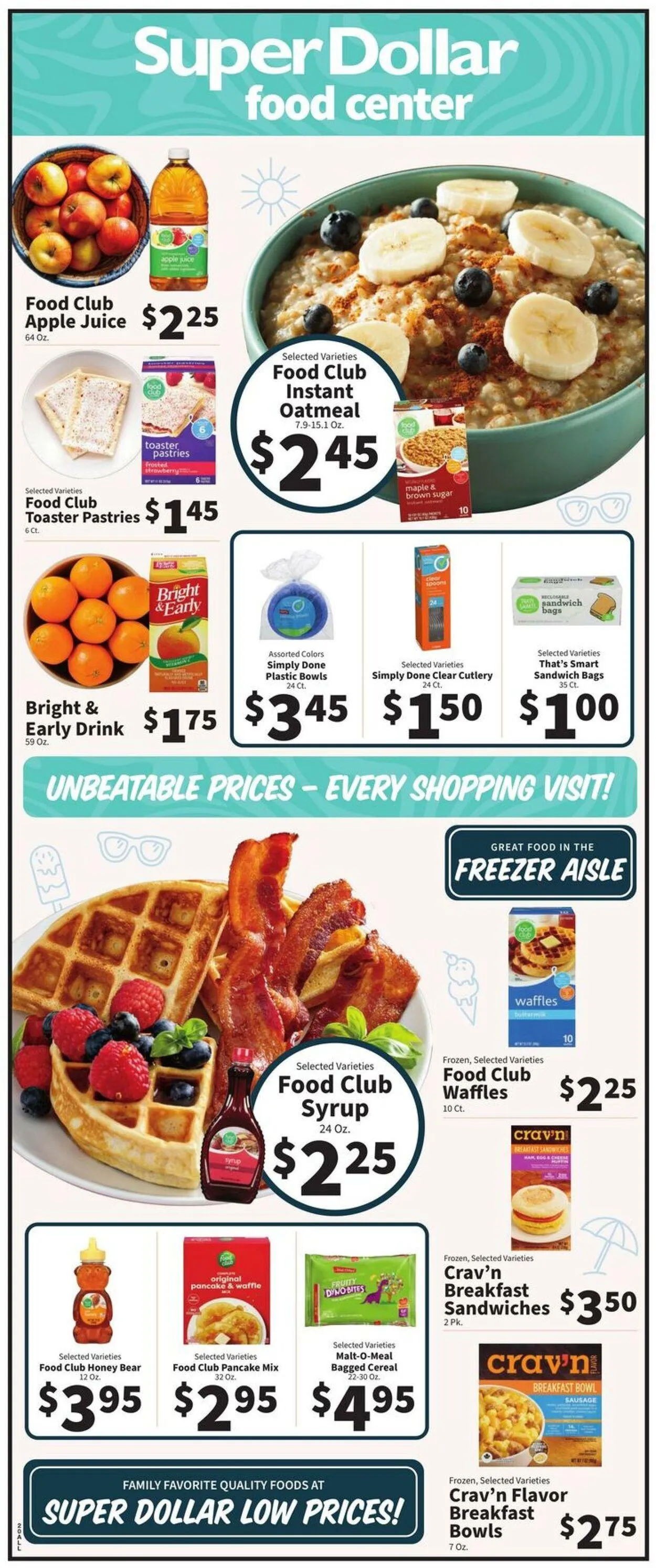 Weekly ad Super Dollar Food Center Current weekly ad from July 9 to July 15 2025 - Page 2