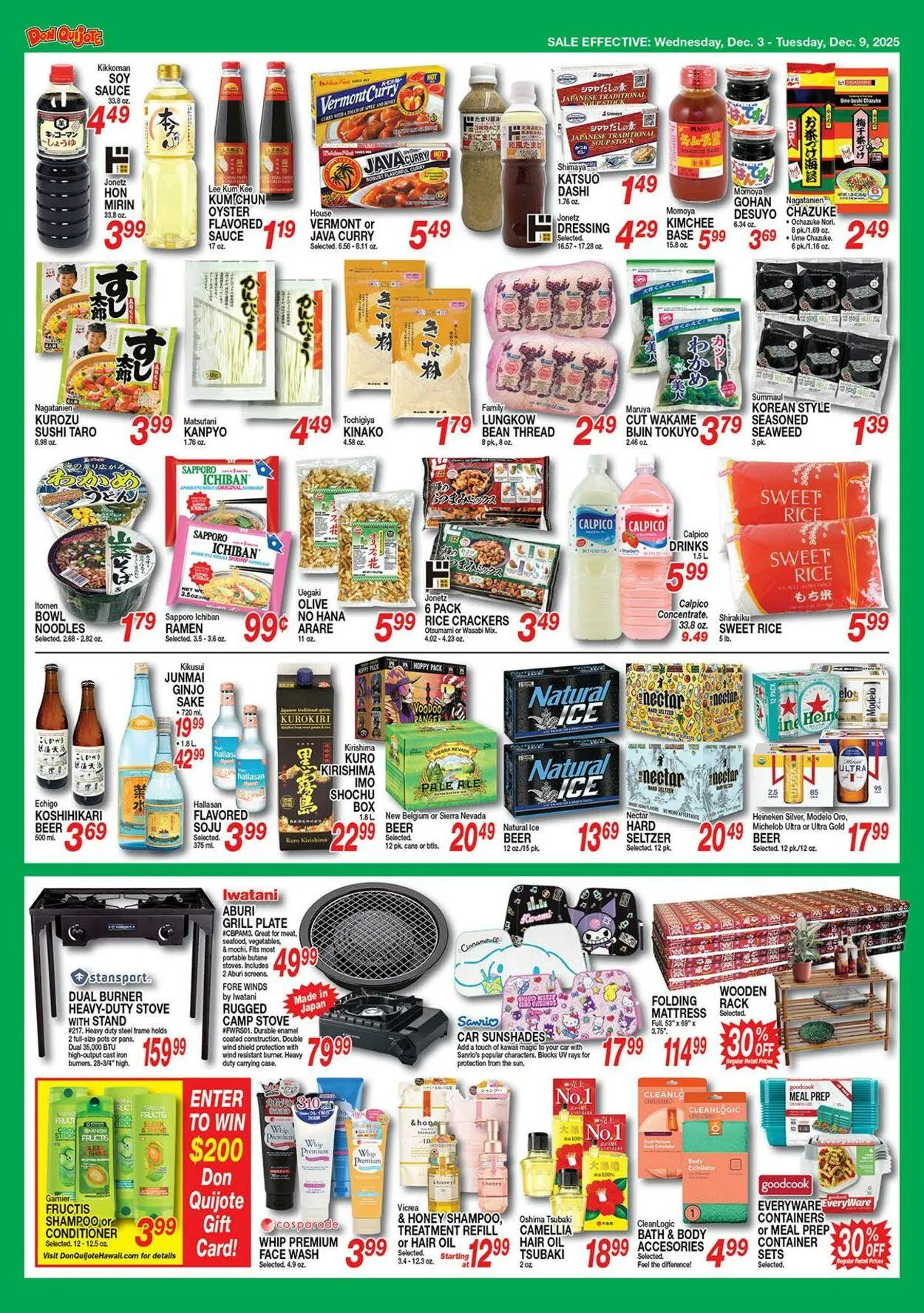 Weekly ad Don Quijote Hawaii from December 3 to December 9 2025 - Page 6