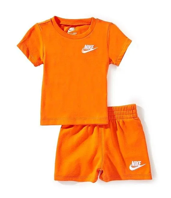 Baby Boys Club Jersey Short Sleeve T-Shirt & Shorts Set