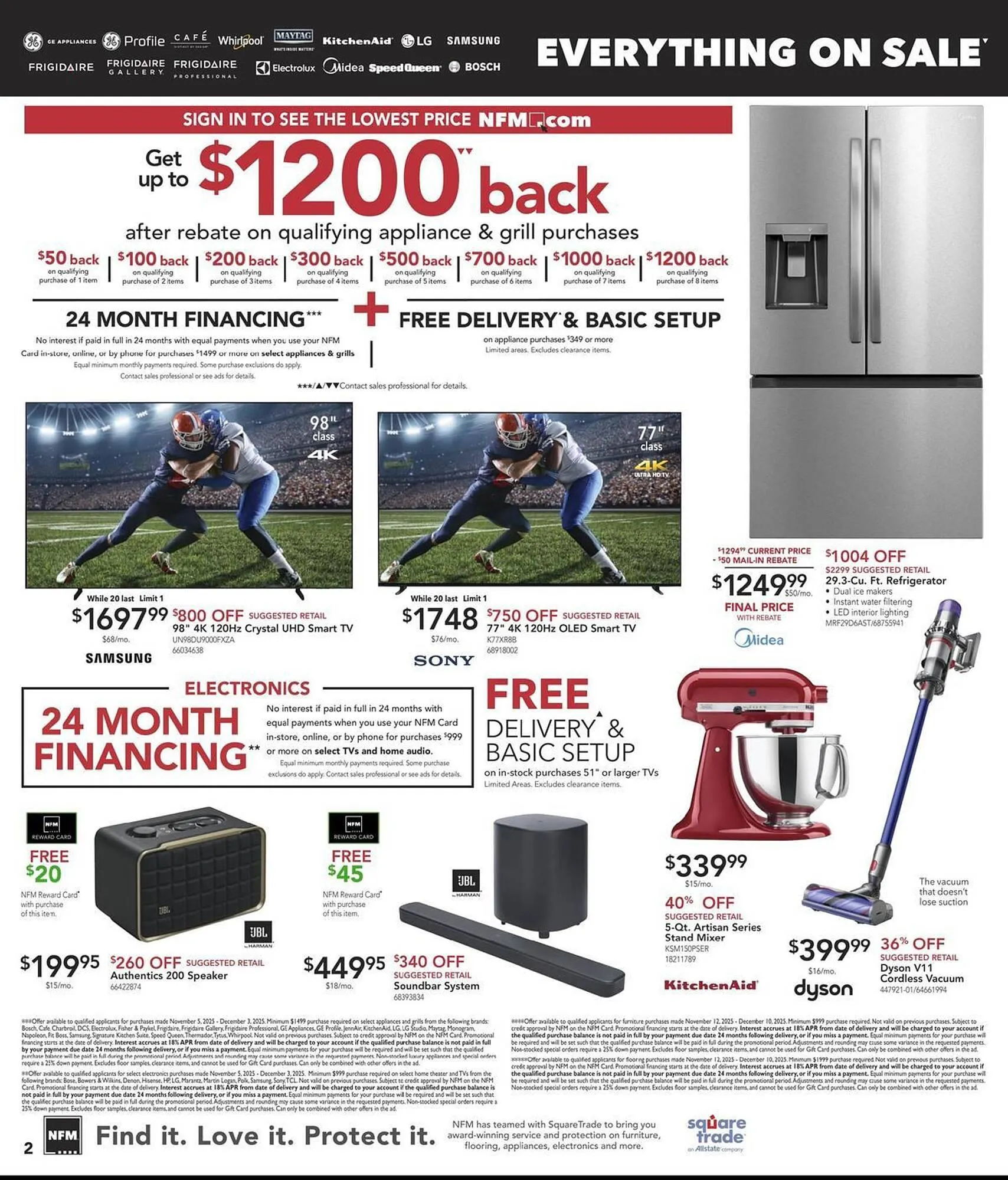 Weekly ad Nebraska Furniture Mart weekly ad from November 29 to December 2 2025 - Page 2