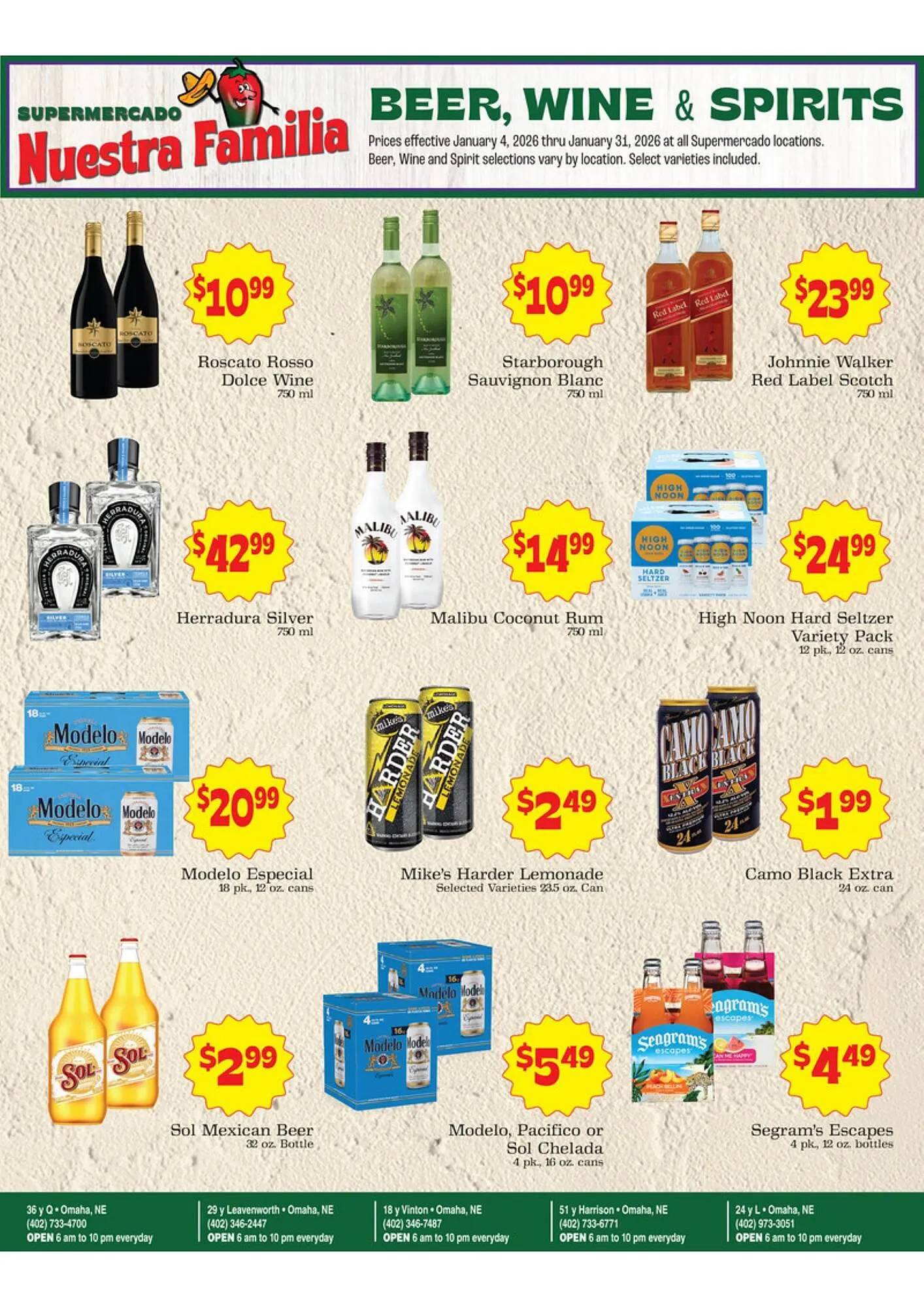 Weekly ad Supermercado Nuestra Familia weekly ad from January 4 to January 10 2027 - Page 5