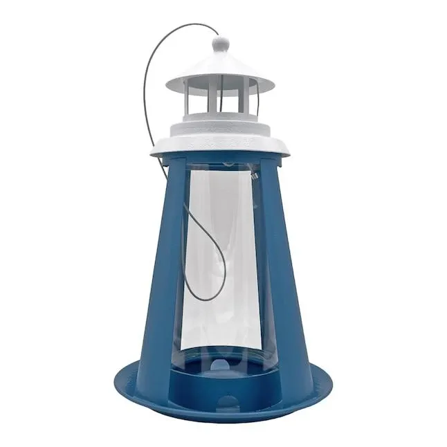 Style Selections Steel Hanging Hopper Bird feeder - 2-lbs