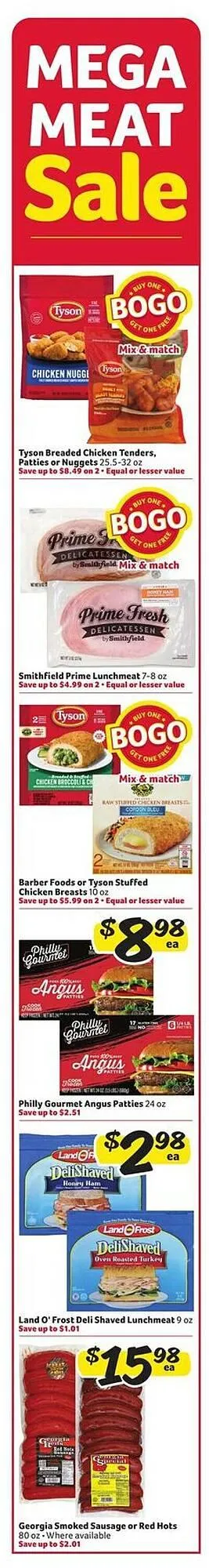 Weekly ad Harveys Supermarkets Weekly Ad from August 6 to August 12 2025 - Page 3