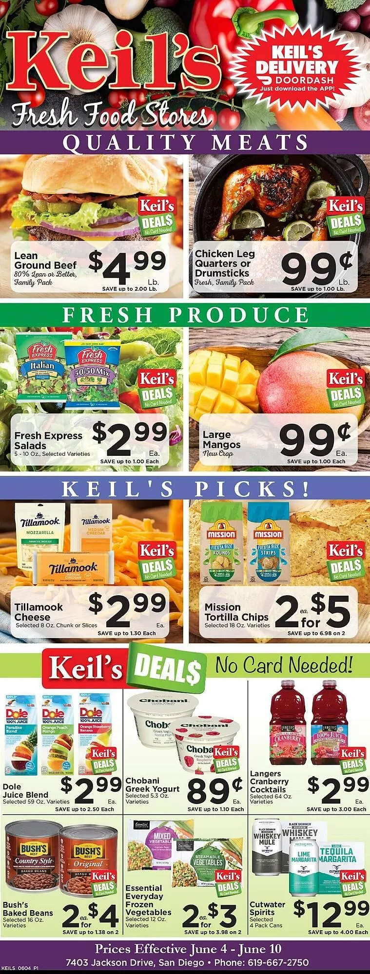 Keils Fresh Food Stores Weekly Ad - 1