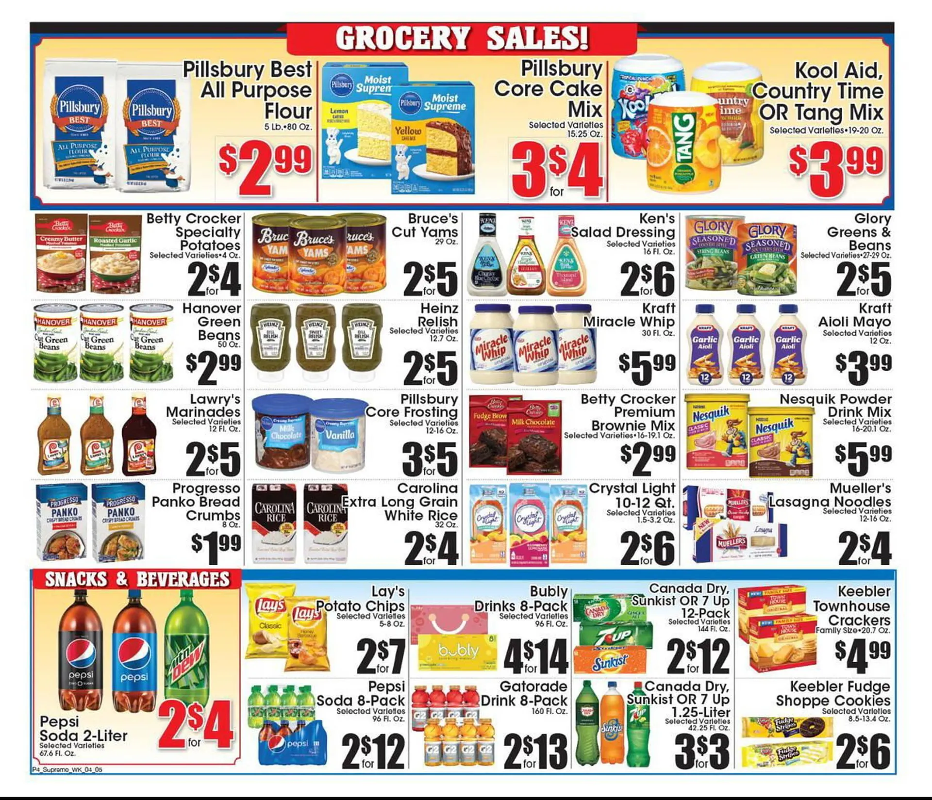 Weekly ad Supremo Foods Inc Weekly Ad from April 5 to April 11 2025 - Page 4