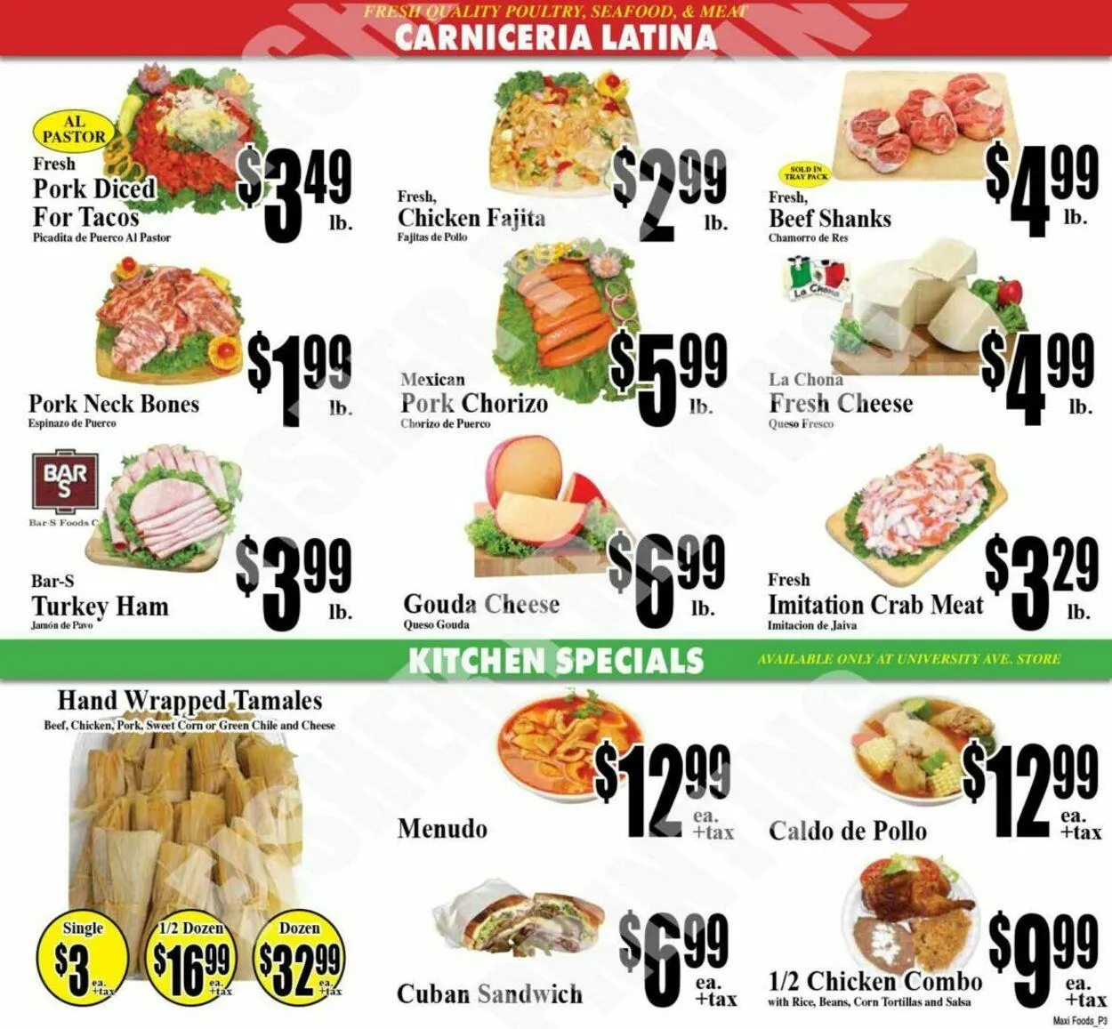 Weekly ad Maxi Foods Current weekly ad from October 22 to October 28 2025 - Page 3