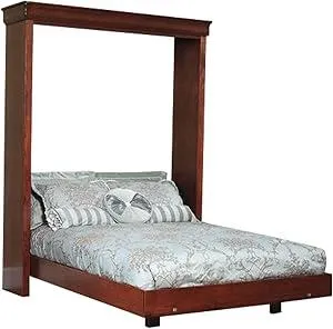 Queen Size Deluxe Murphy Bed Plans DIY Vertical Wall Bed Build your own