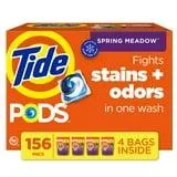 Tide PODS Laundry Detergent Pacs, Spring Meadow, 156 ct.