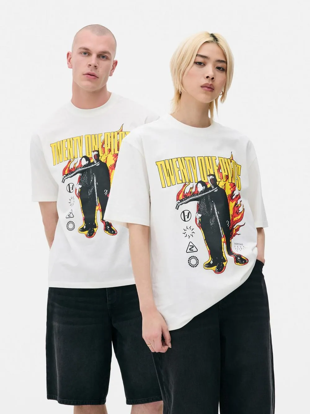 Camiseta gráfica de Twenty One Pilots