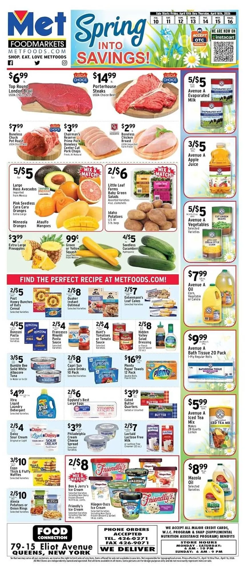 Weekly ad Met Foodmarkets weekly ad from April 10 to April 16 2026 - Page 1