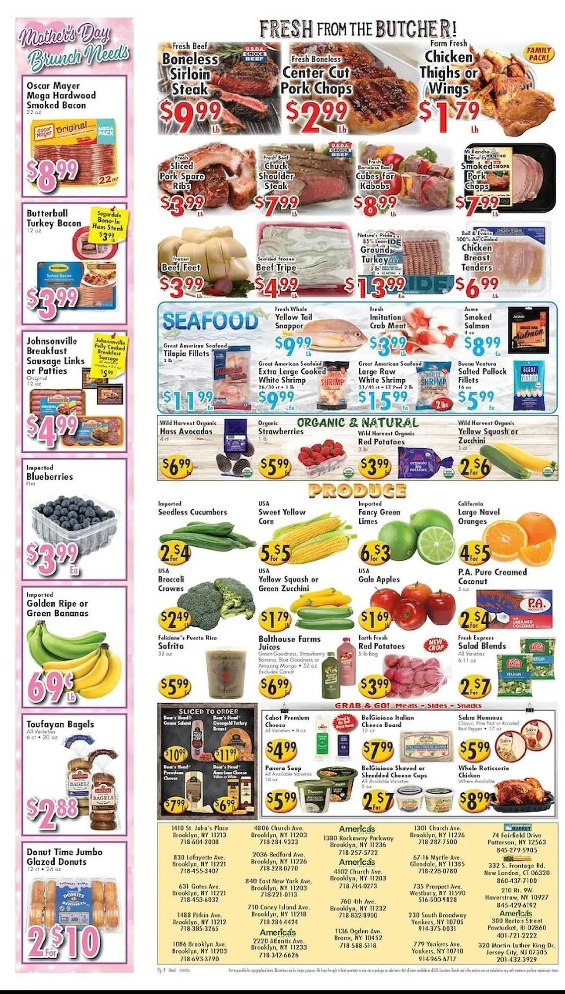 Weekly ad Ideal Food Basket circular from May 8 to May 14 2026 - Page 4