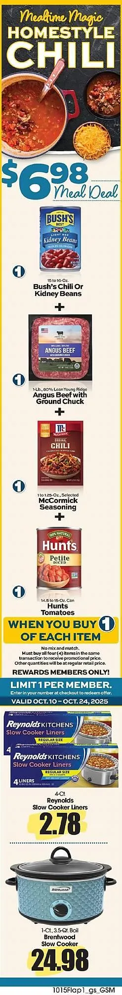 Grants Supermarket weekly ad - 1