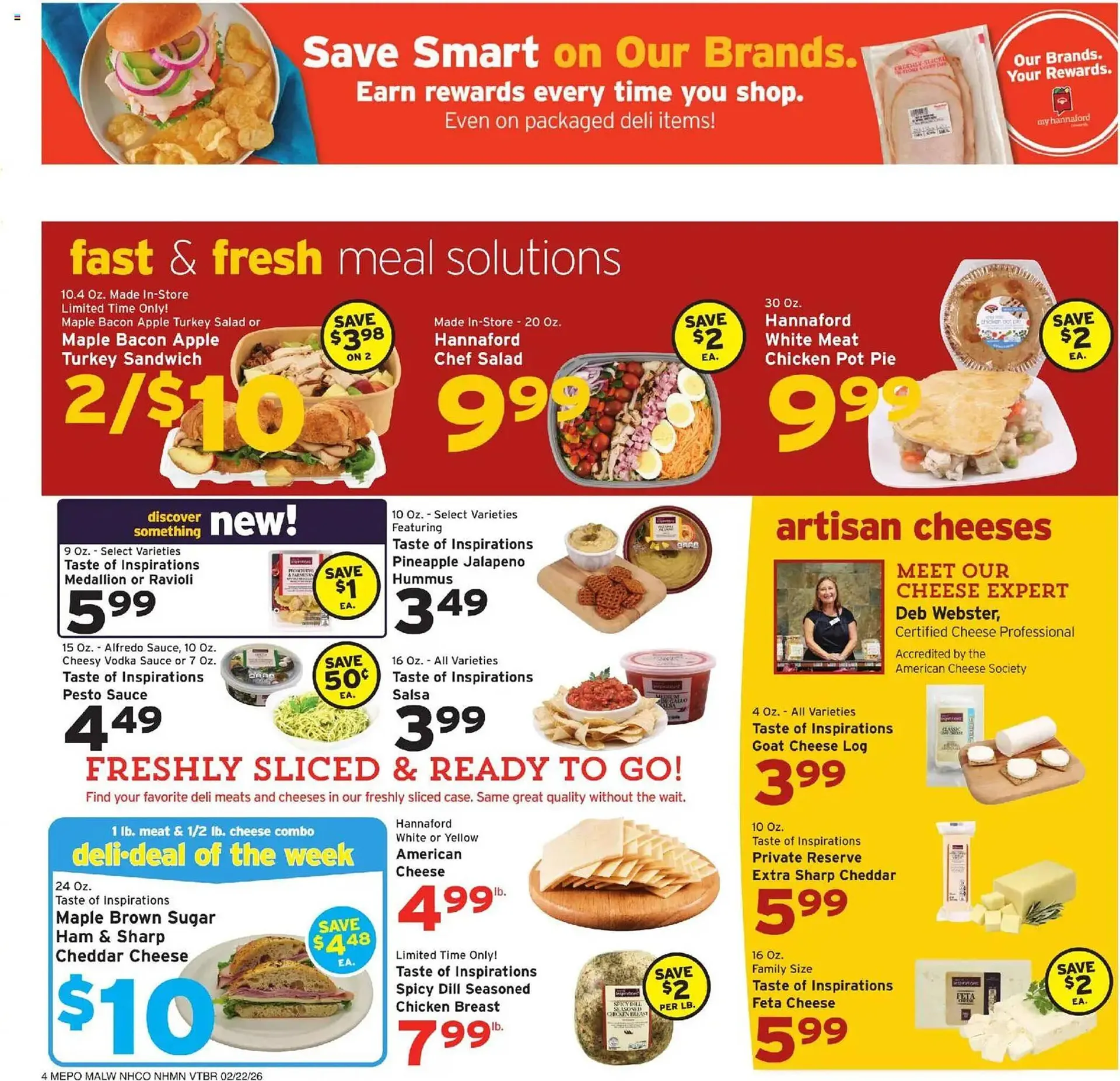 Weekly ad Hannaford flyer from February 22 to March 1 2026 - Page 4