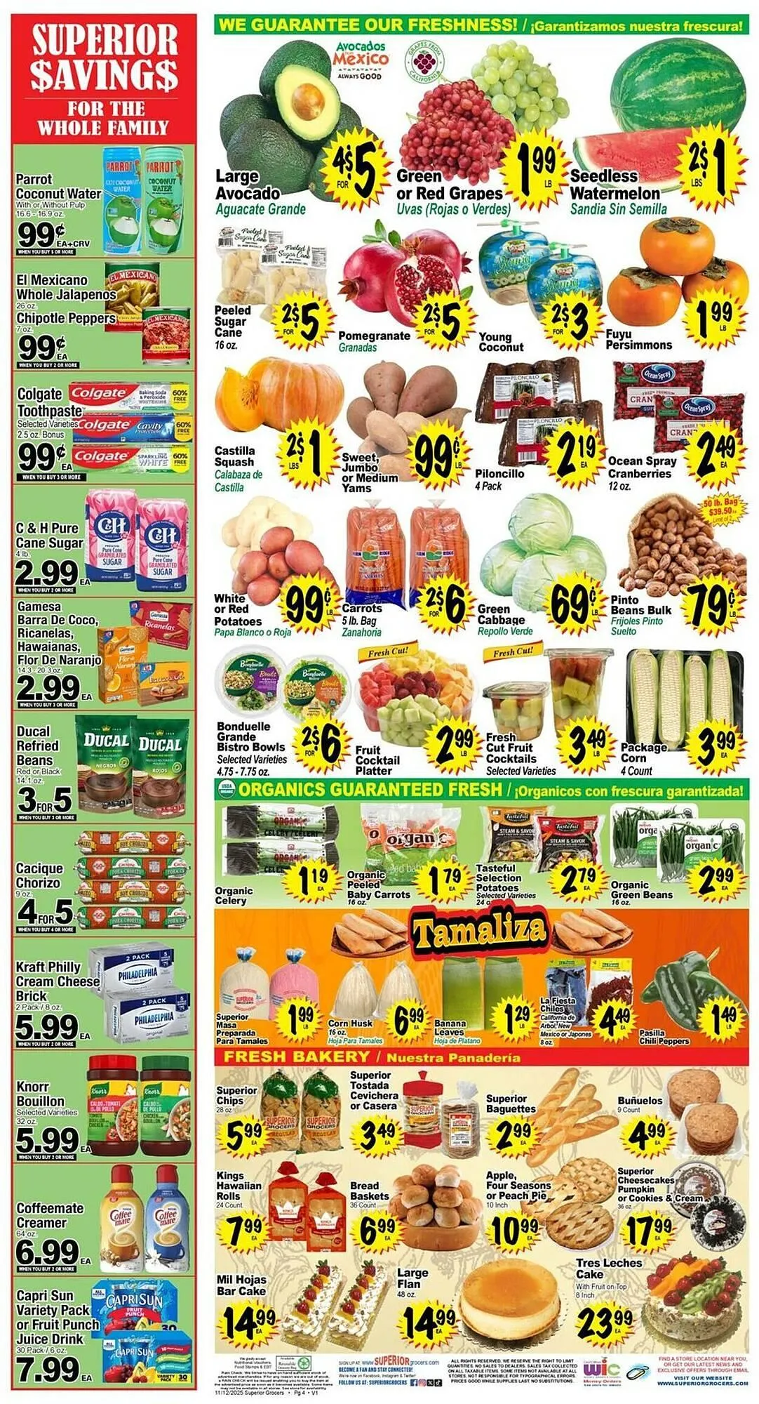 Weekly ad Superior Grocers weekly ad from November 12 to November 18 2025 - Page 4
