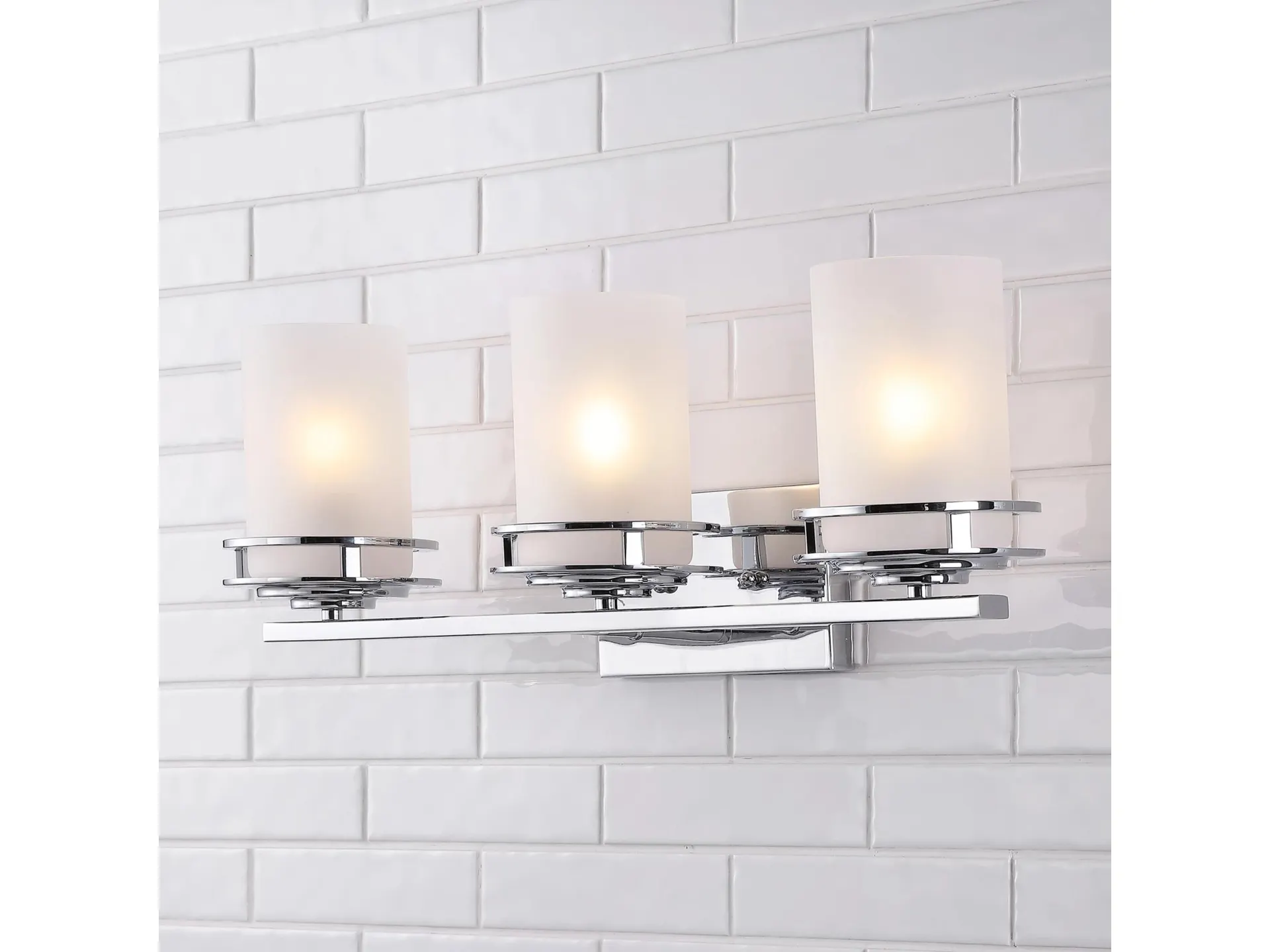 Jonathan Y 3-Light LED Vanity Sconce