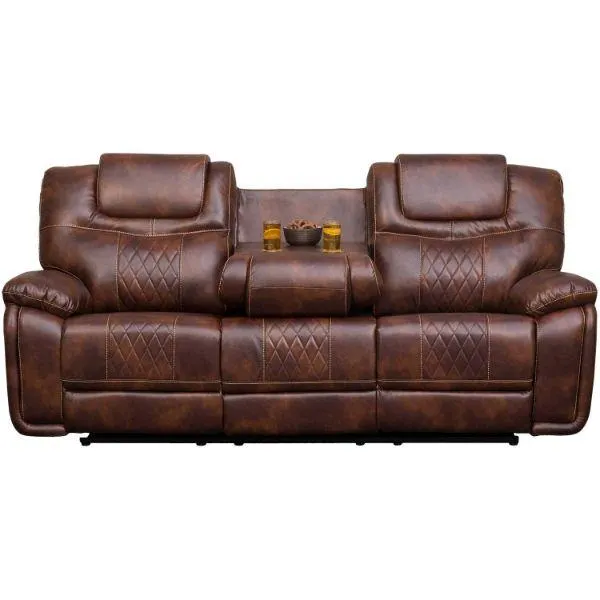 Weston Reclining Sofa with Drop Down Table