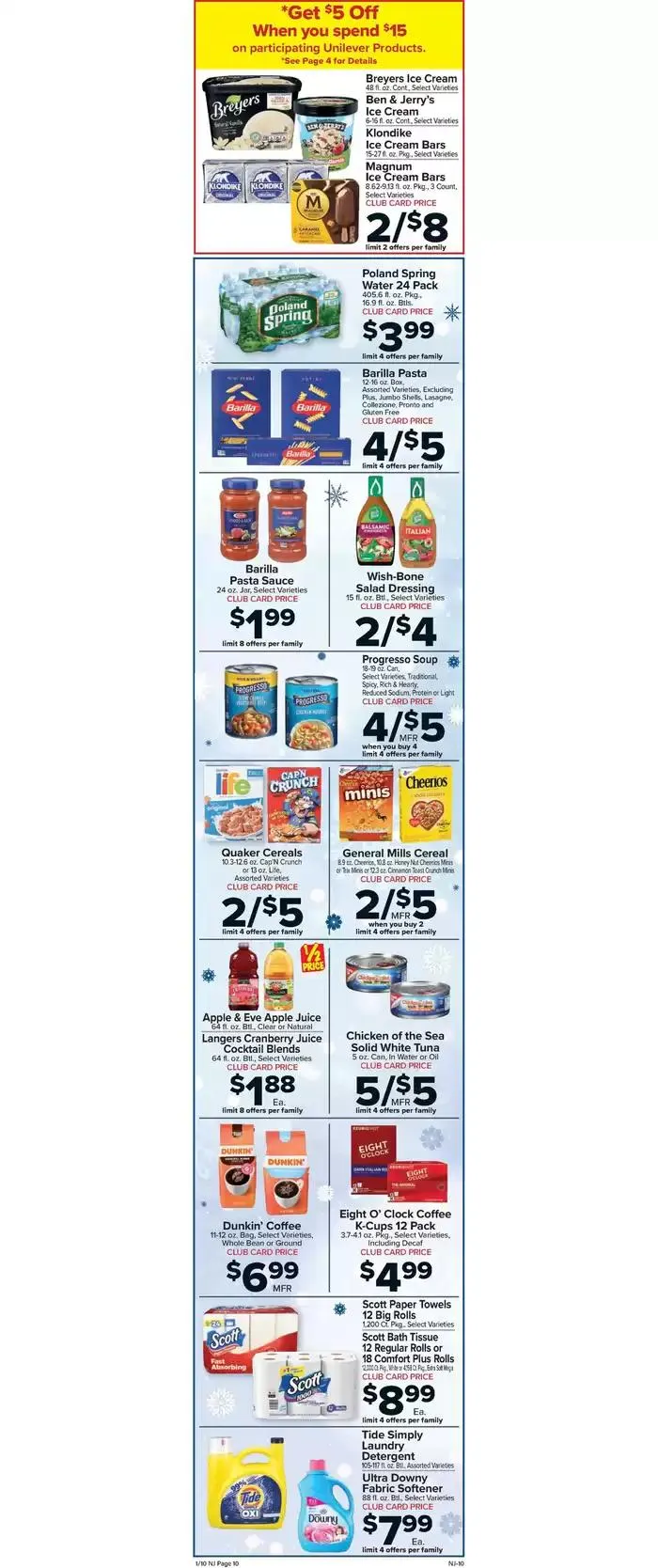 Weekly ad Great offer for all customers from January 10 to January 16 2025 - Page 1
