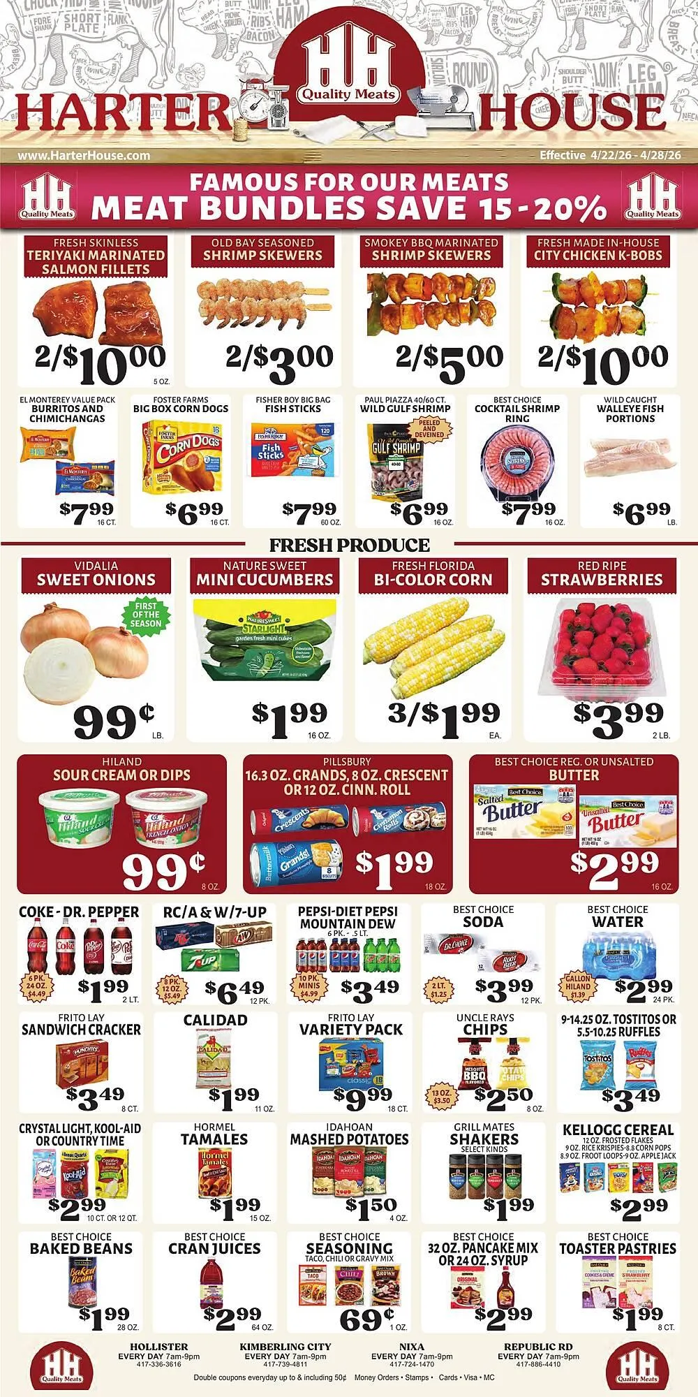 Weekly ad Harter House weekly ad from April 22 to April 28 2026 - Page 1