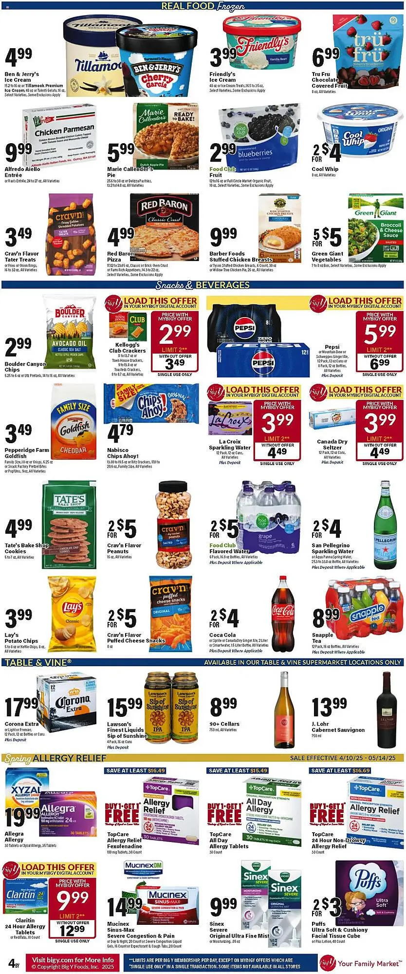 Weekly ad Big Y Weekly Ad from April 10 to April 16 2025 - Page 9