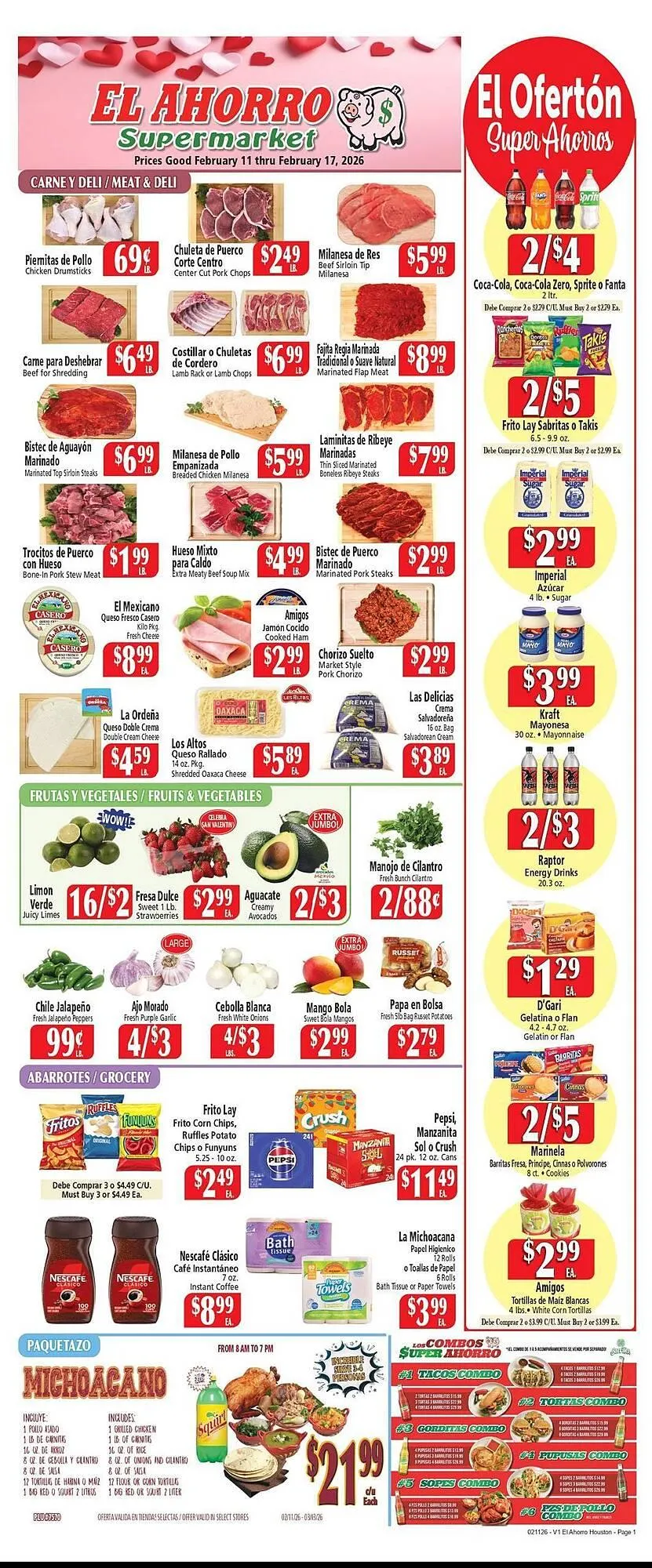 El Ahorro weekly ad - 1