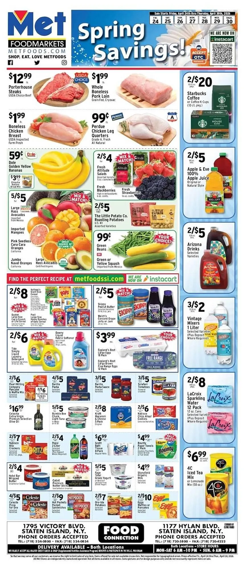 Weekly ad Met Foodmarkets weekly ad from April 24 to April 30 2026 - Page 1