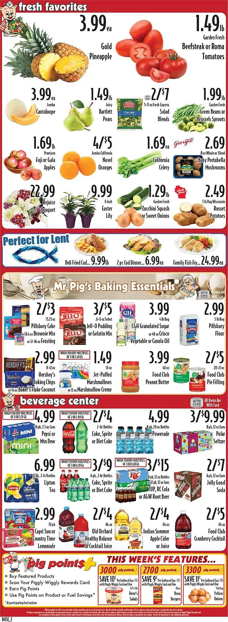 Catálogo de Piggly Wiggly Weekly Ad 9 de abril al 15 de abril 2025 - Página 2