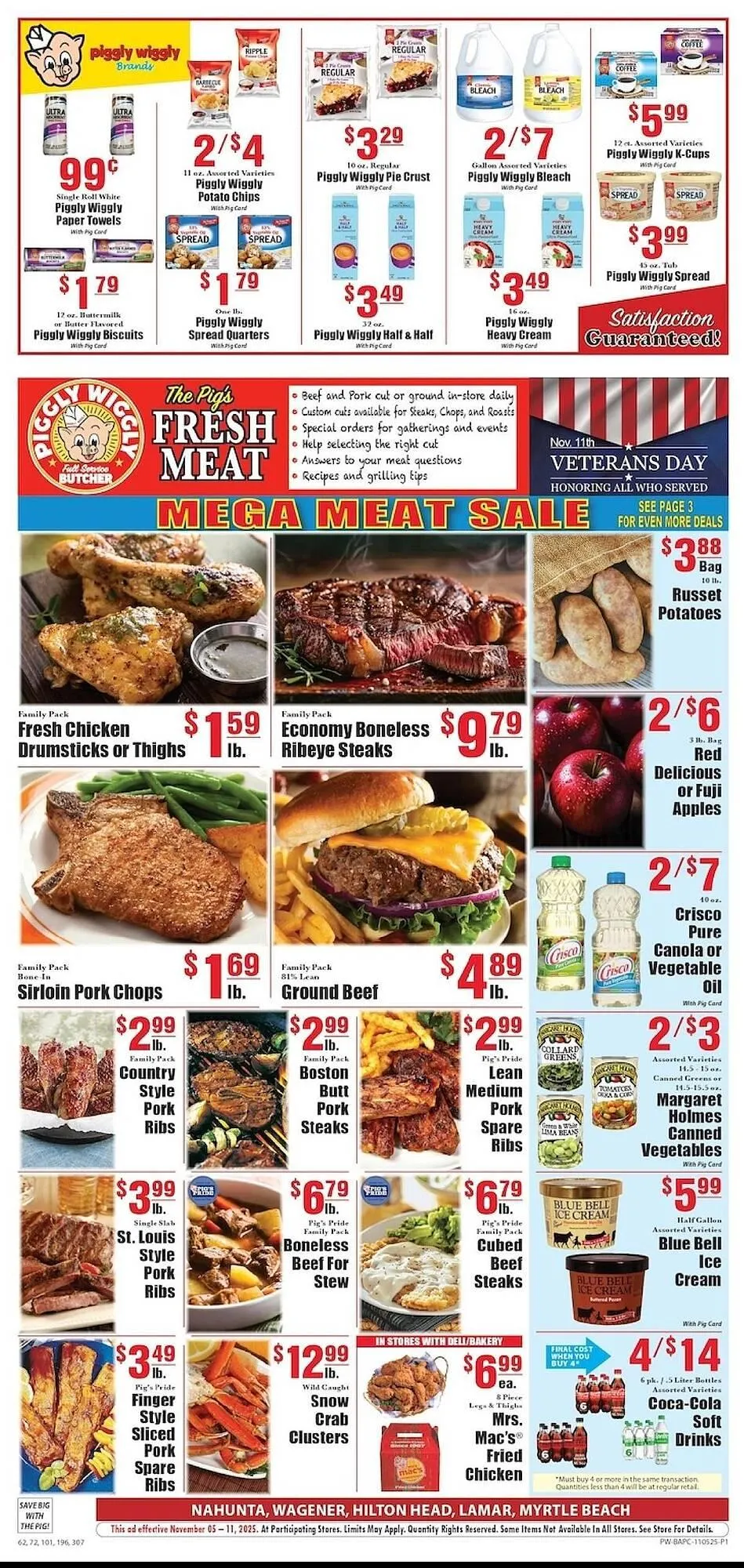 Weekly ad Piggly Wiggly weekly ad from November 5 to November 11 2025 - Page 1