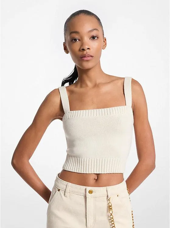 Wool Cropped Camisole