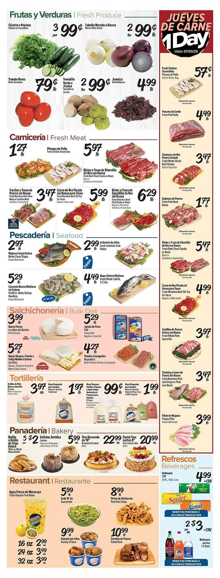 Weekly ad El Super Weekly Ad from July 2 to July 8 2025 - Page 2