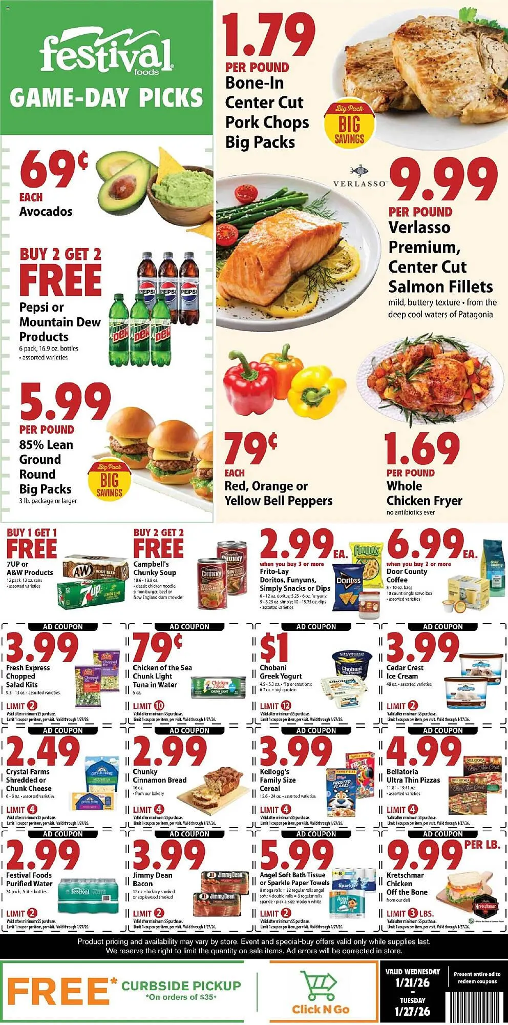 Weekly ad Festival Foods weekly ad from January 21 to January 27 2026 - Page 1