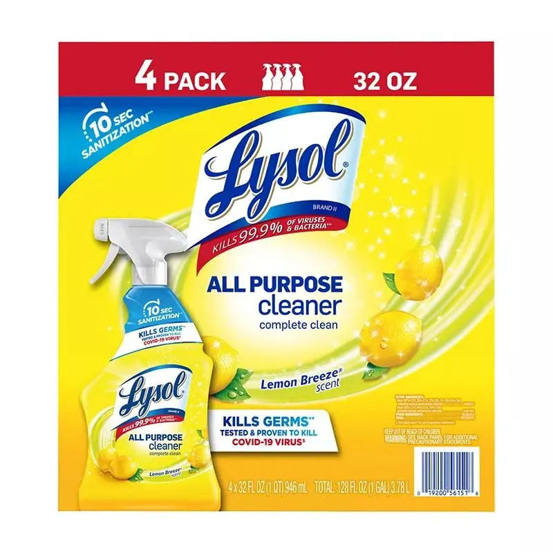 Lysol All-Purpose Cleaner - Lemon Breeze, 4 pk./32 oz.