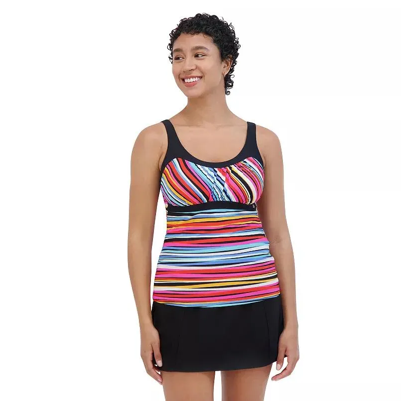 Women's ZeroXposur UPF 30+ Hopscotch Peasant Tankini
