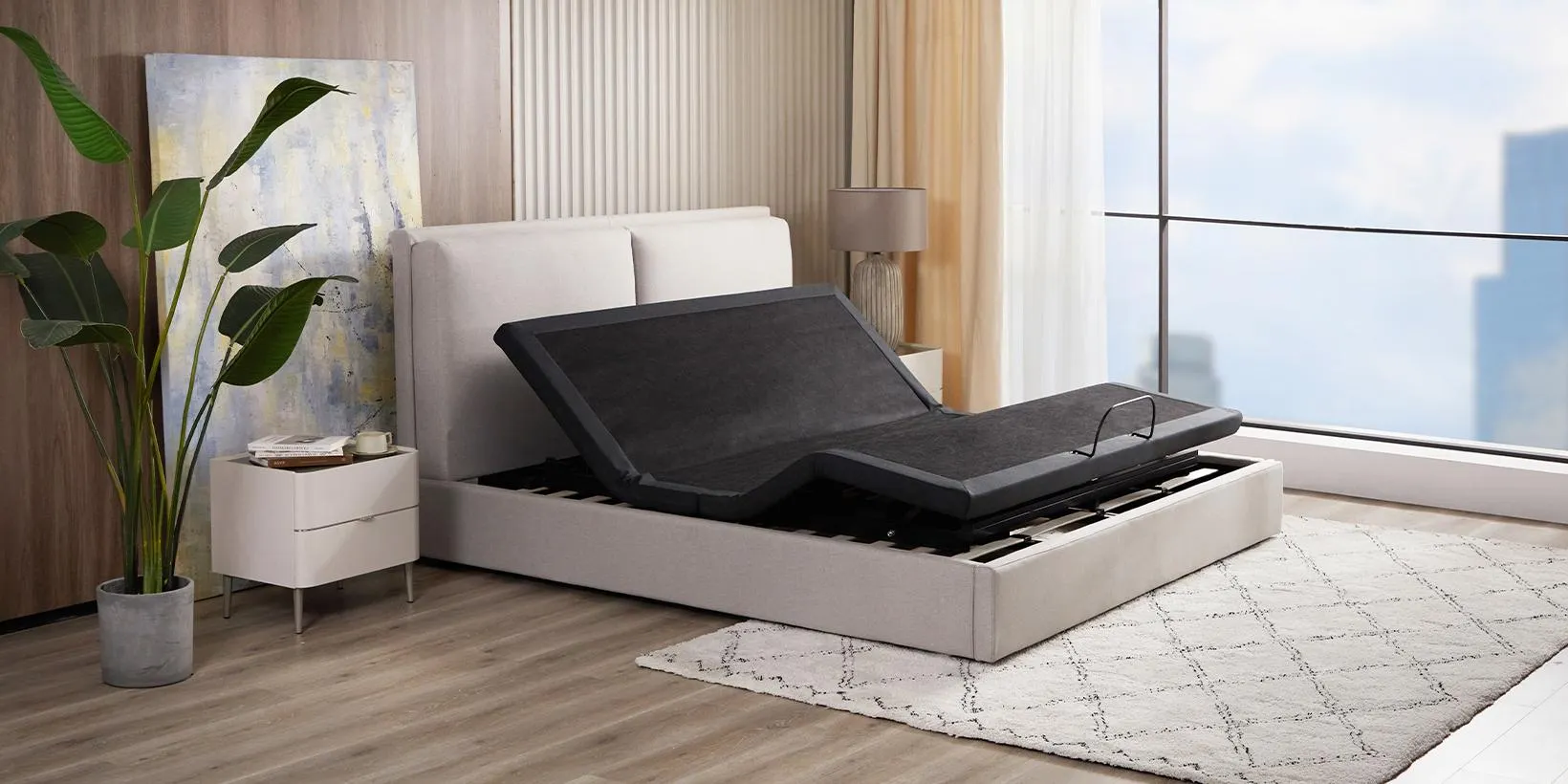 CloudFlex Mattress Support Signature with Massage Function