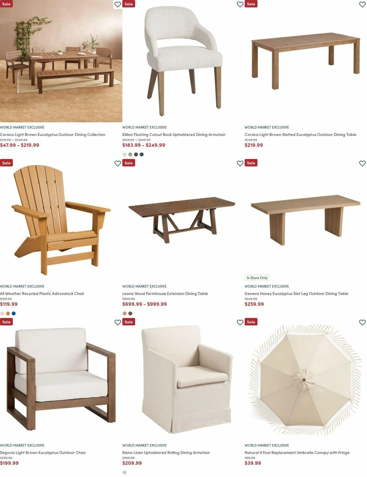 Weekly ad World Market from August 1 to August 31 2025 - Page 3