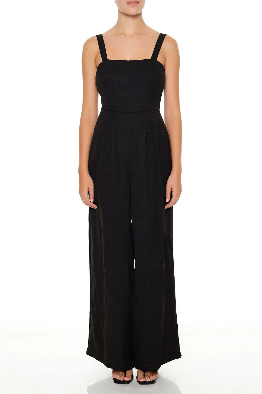 Cutout Wide-Leg Jumpsuit