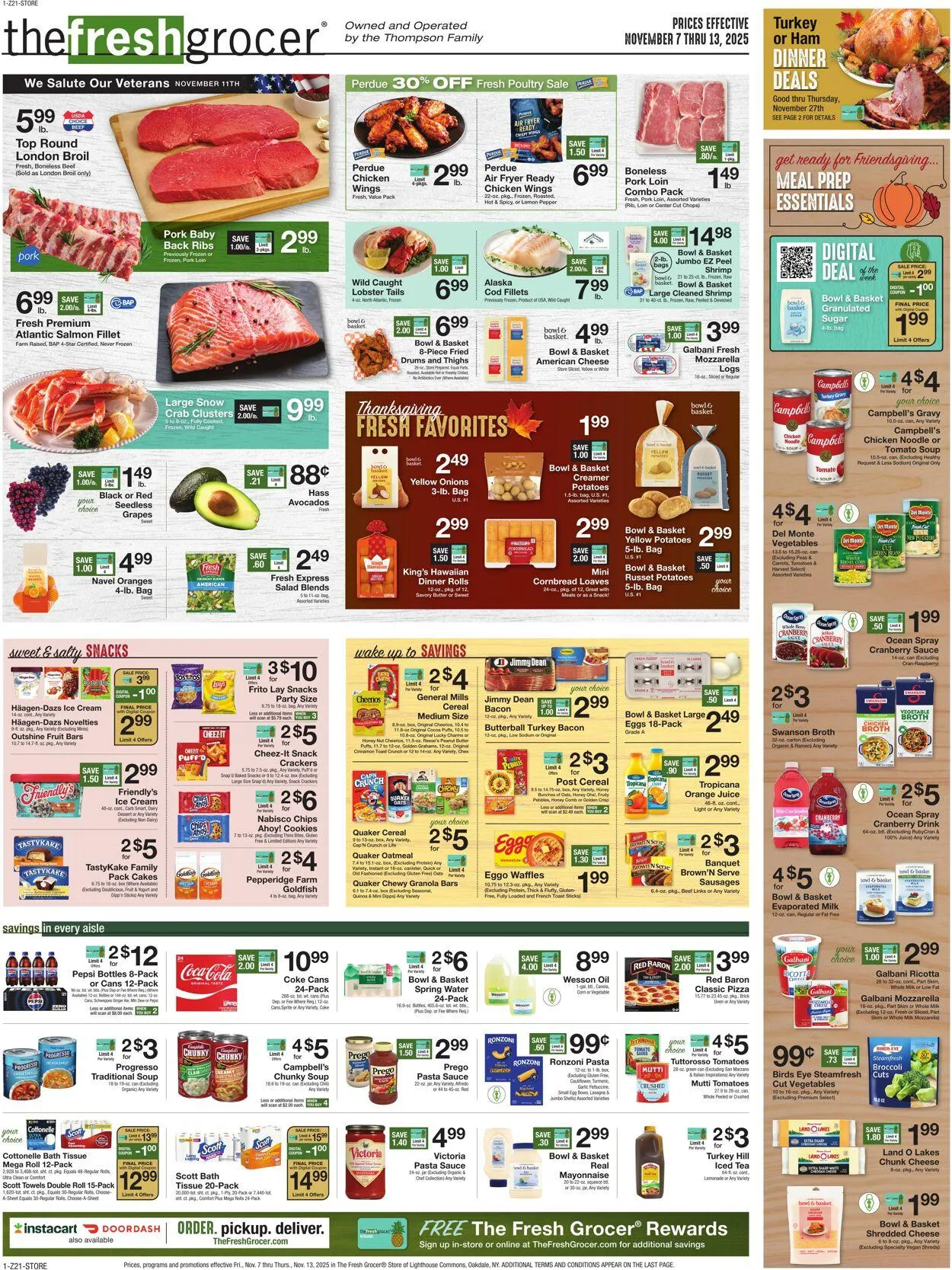 Weekly ad Gerrity's Supermarkets Current weekly ad from November 6 to November 13 2025 - Page 1