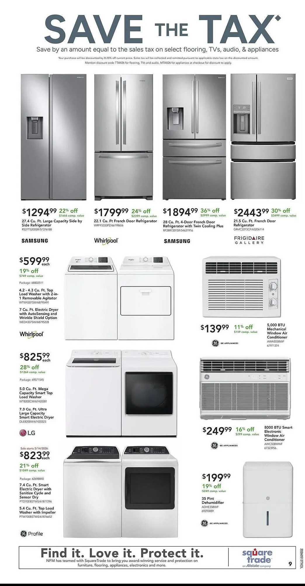 Weekly ad Nebraska Furniture Mart weekly ad from May 13 to May 19 2026 - Page 9
