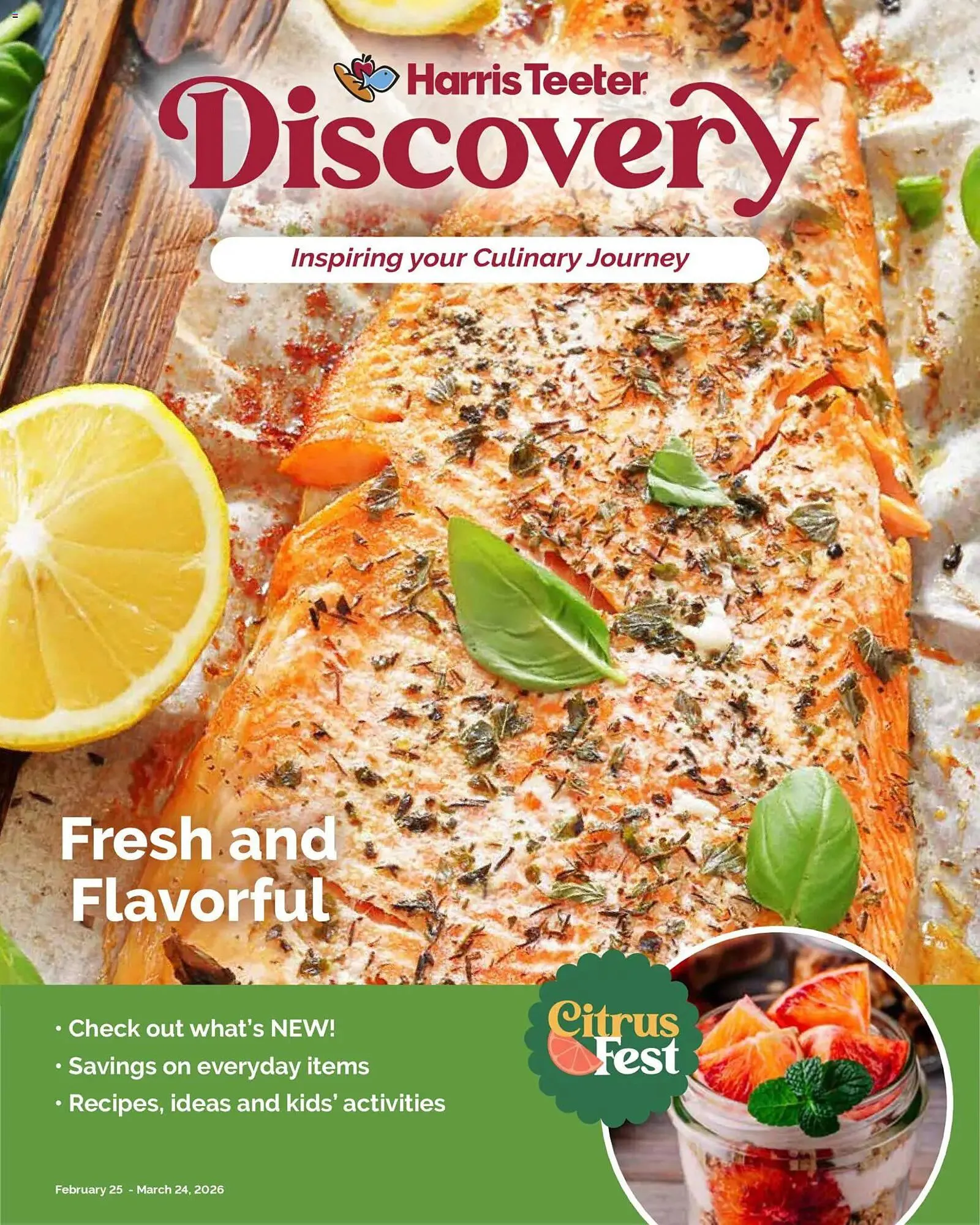 Weekly ad Harris Teeter weekly ad from February 25 to March 24 2026 - Page 1