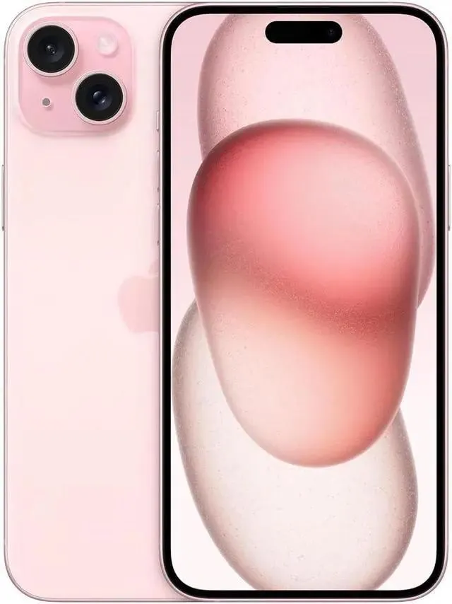 Apple iPhone 15 Plus 128GB Fully Unlocked Pink - Refurbished Very Good
