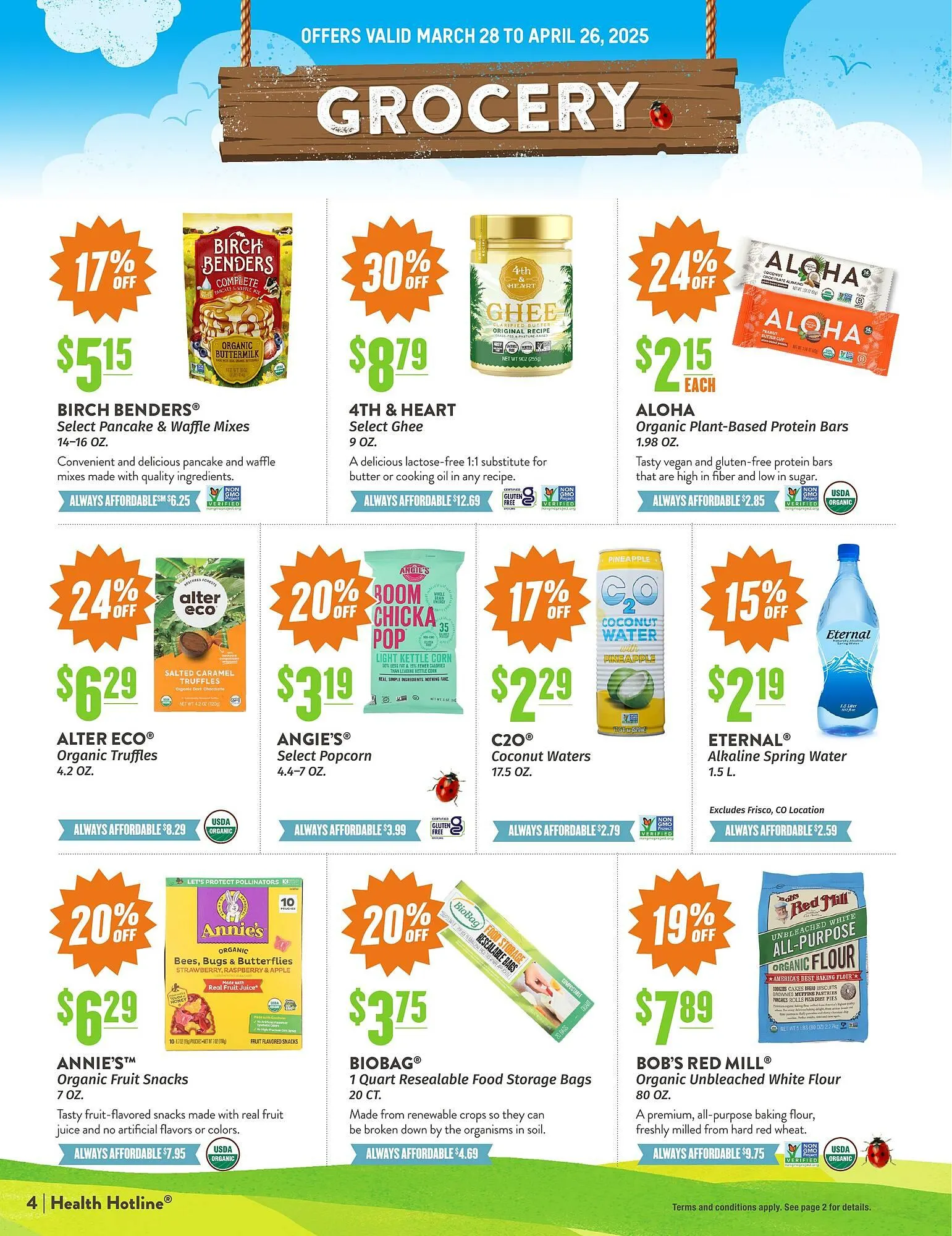 Weekly ad Natural Grocers ad from April 18 to April 26 2025 - Page 4