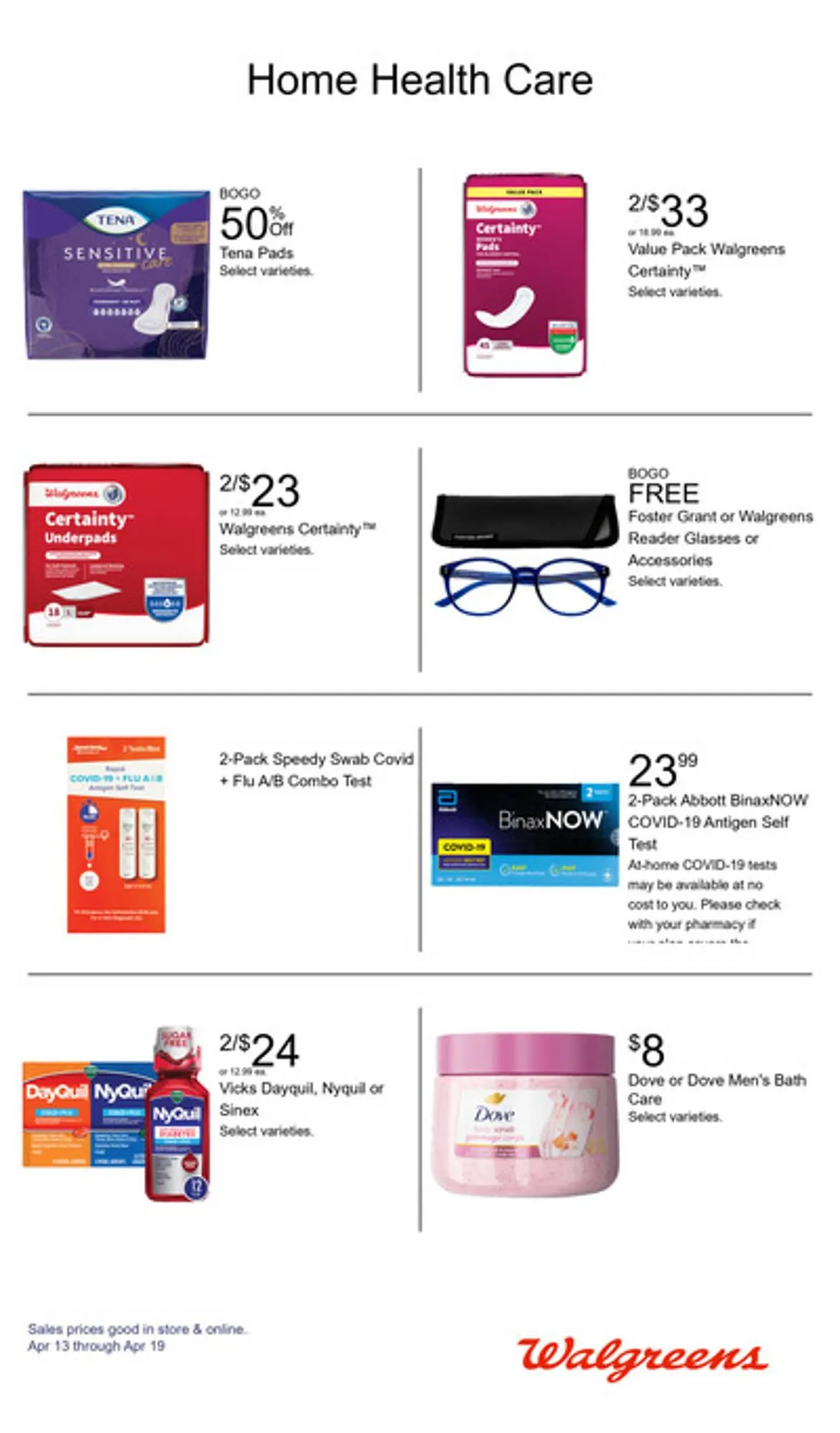 Weekly ad Walgreens Weekly Ad from April 13 to April 19 2025 - Page 16
