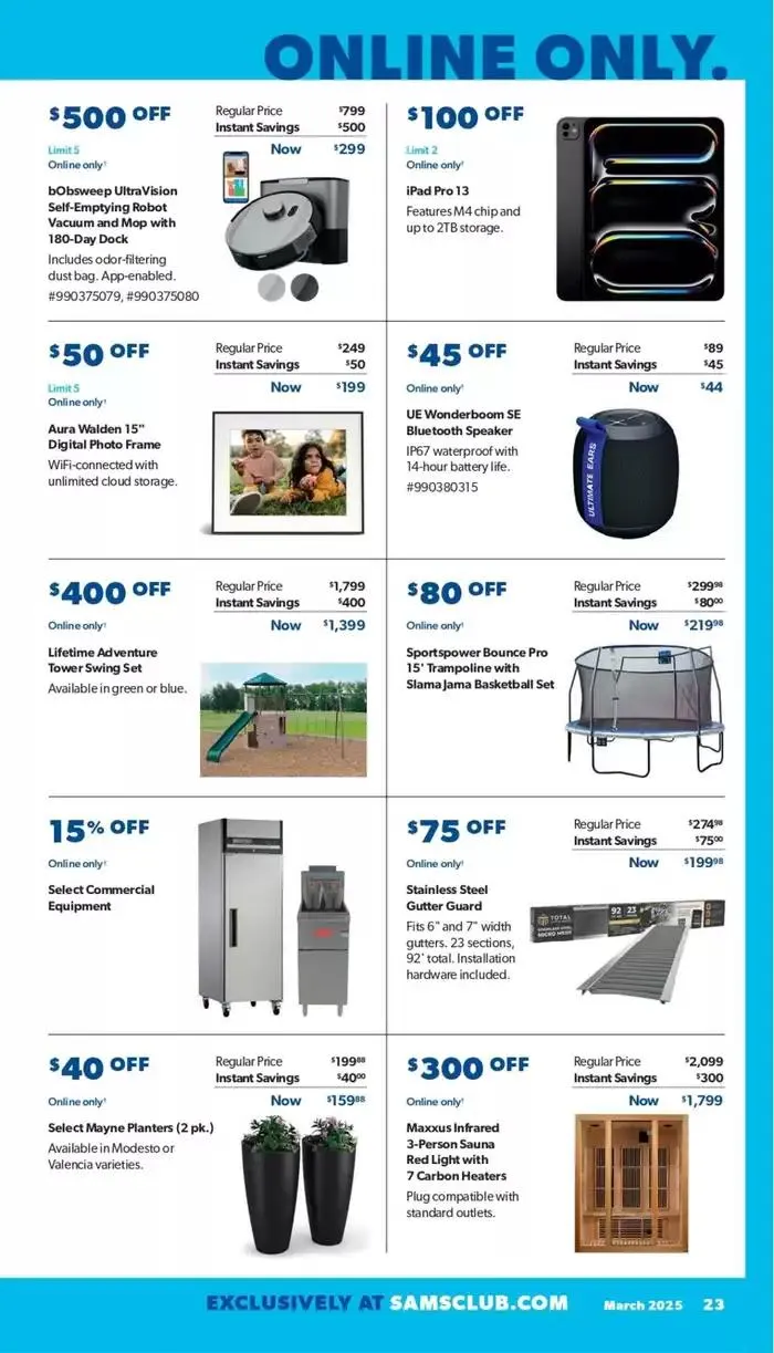 Weekly ad Sam's Club Weekly ad from March 12 to April 6 2025 - Page 23