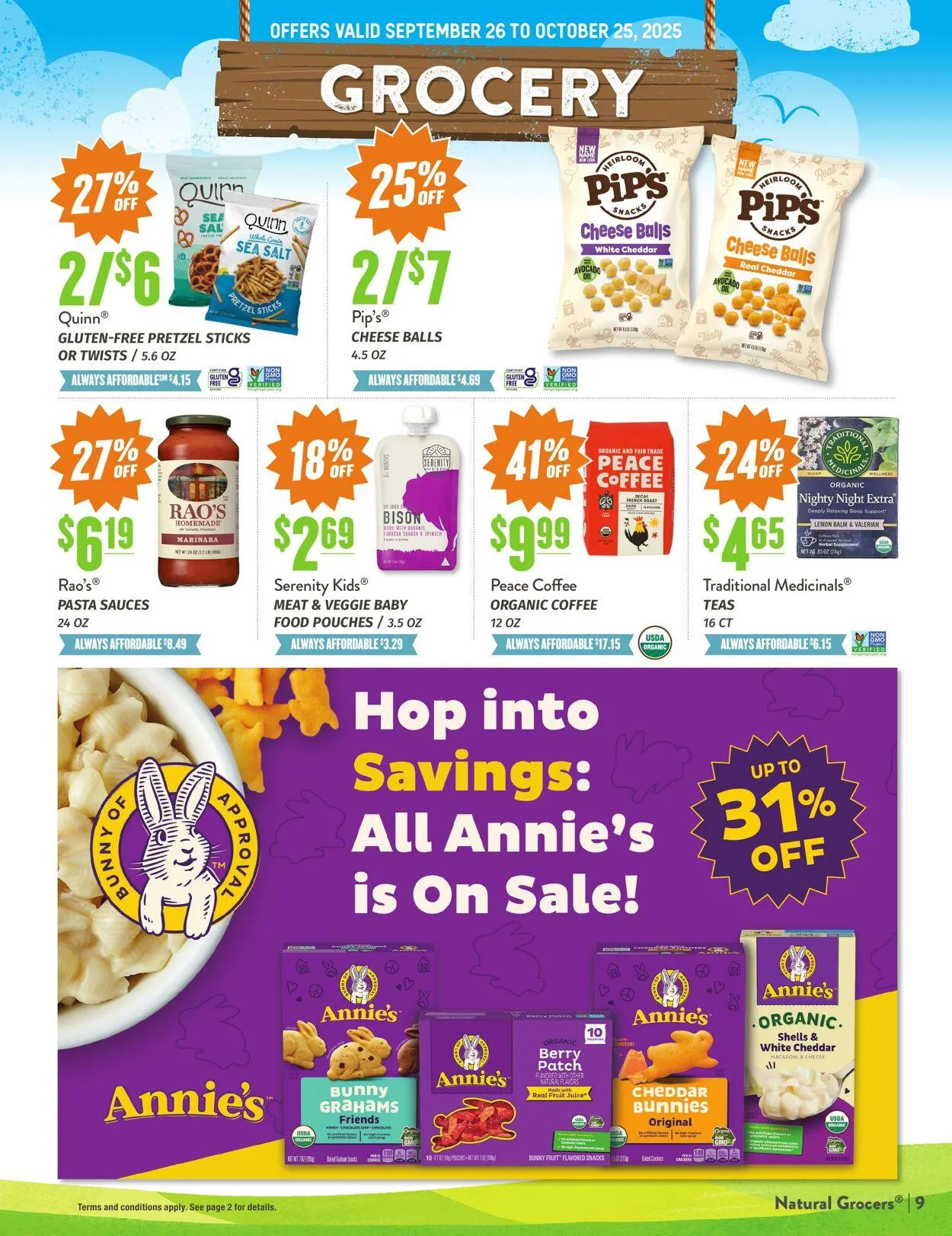 Weekly ad Natural Grocers from September 24 to October 17 2025 - Page 9