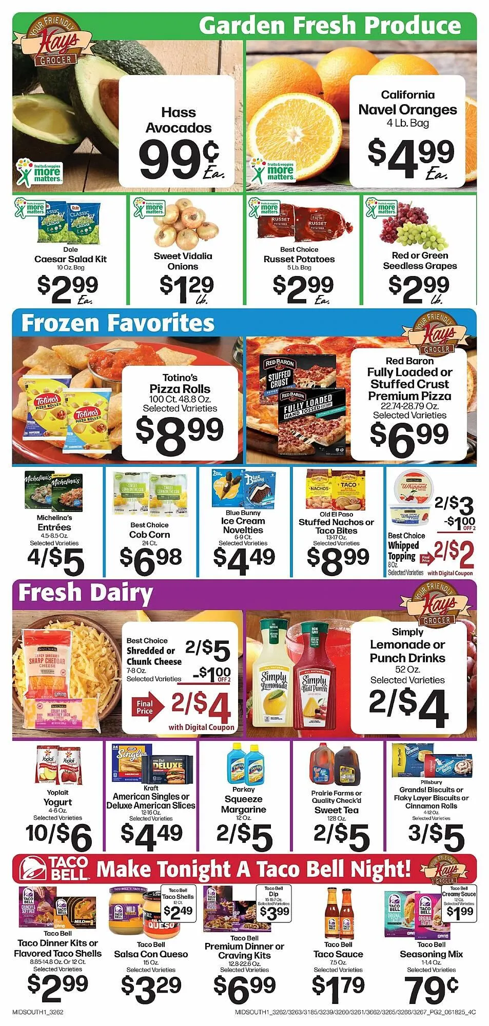Weekly ad Hays Supermarket Weekly Ad from June 18 to June 24 2025 - Page 2