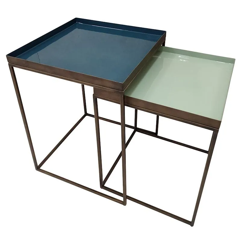 Trinity Enamel Nesting Tables
