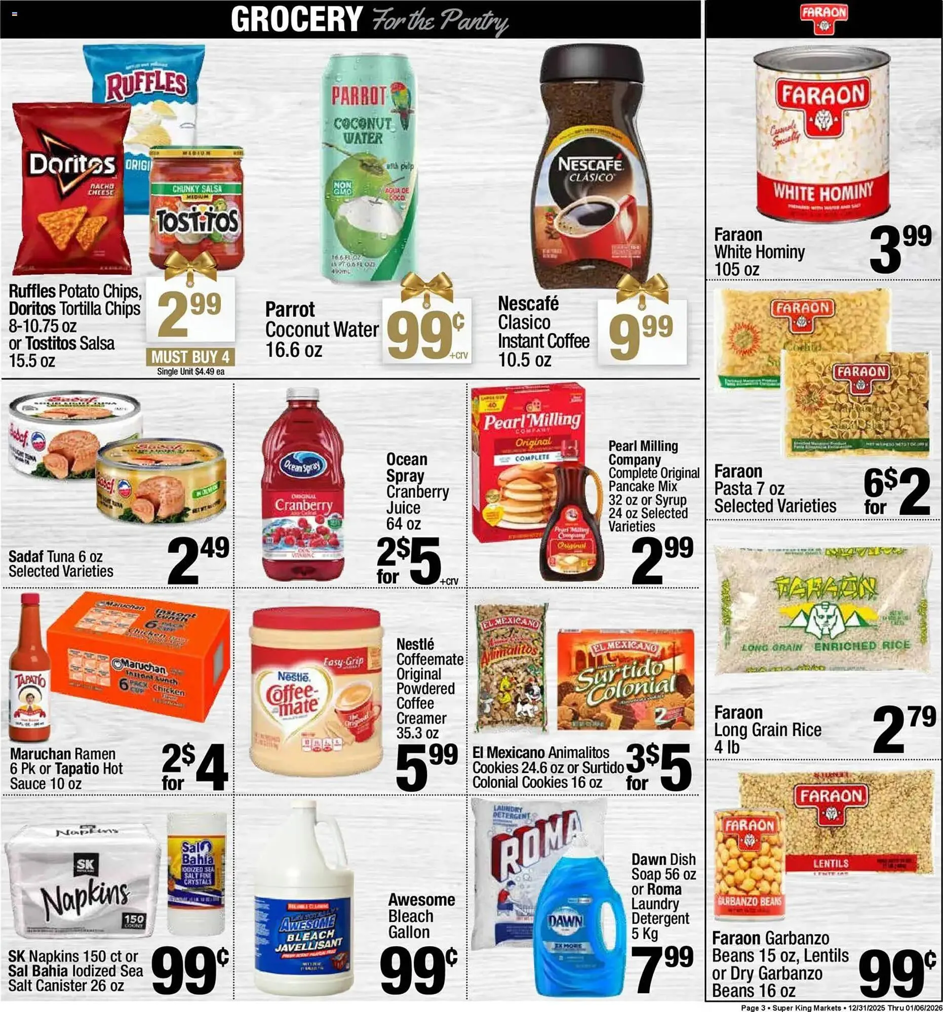 Weekly ad Super King Markets weekly ad from December 31 to January 6 2026 - Page 3