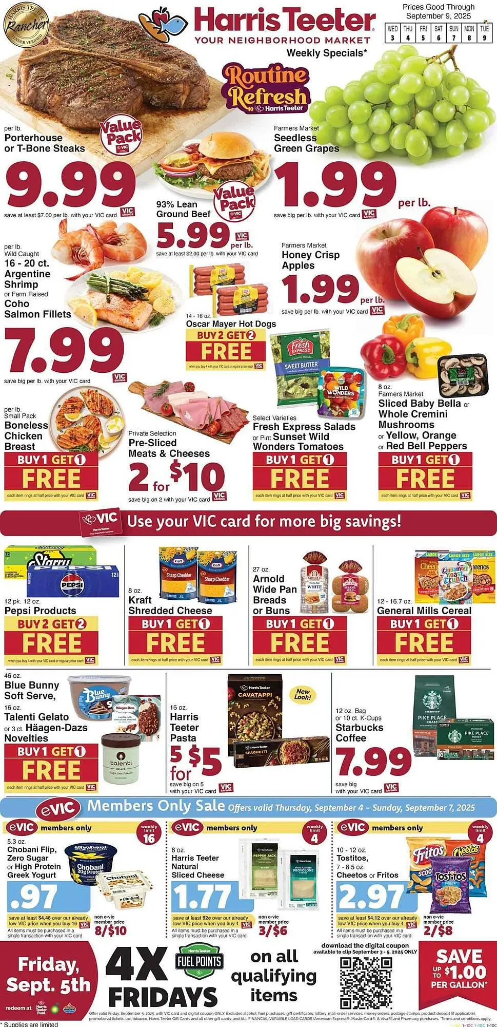 Weekly ad Harris Teeter weekly ad from September 3 to September 9 2025 - Page 1